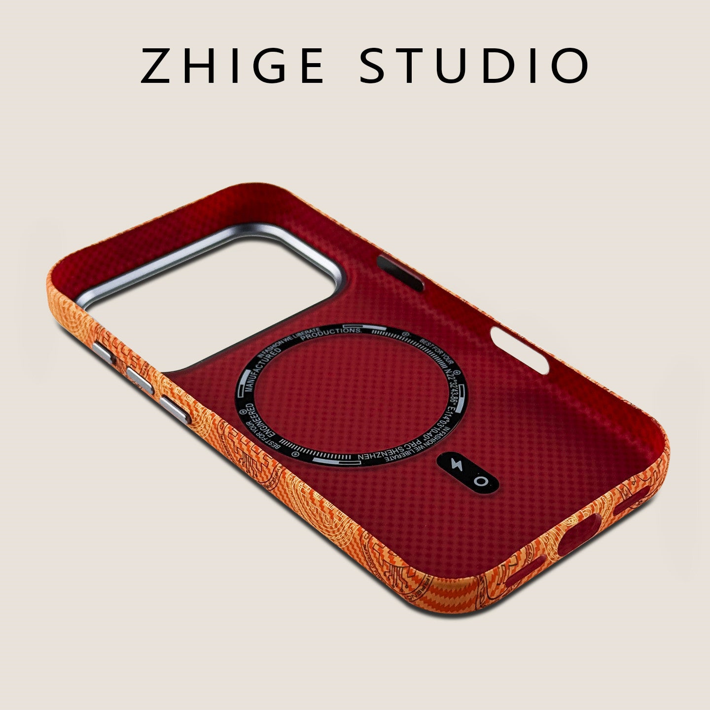 Magnetic Bitcoin Design Phone Case