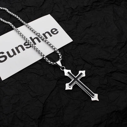 T-shirt pendant with titanium steel chain