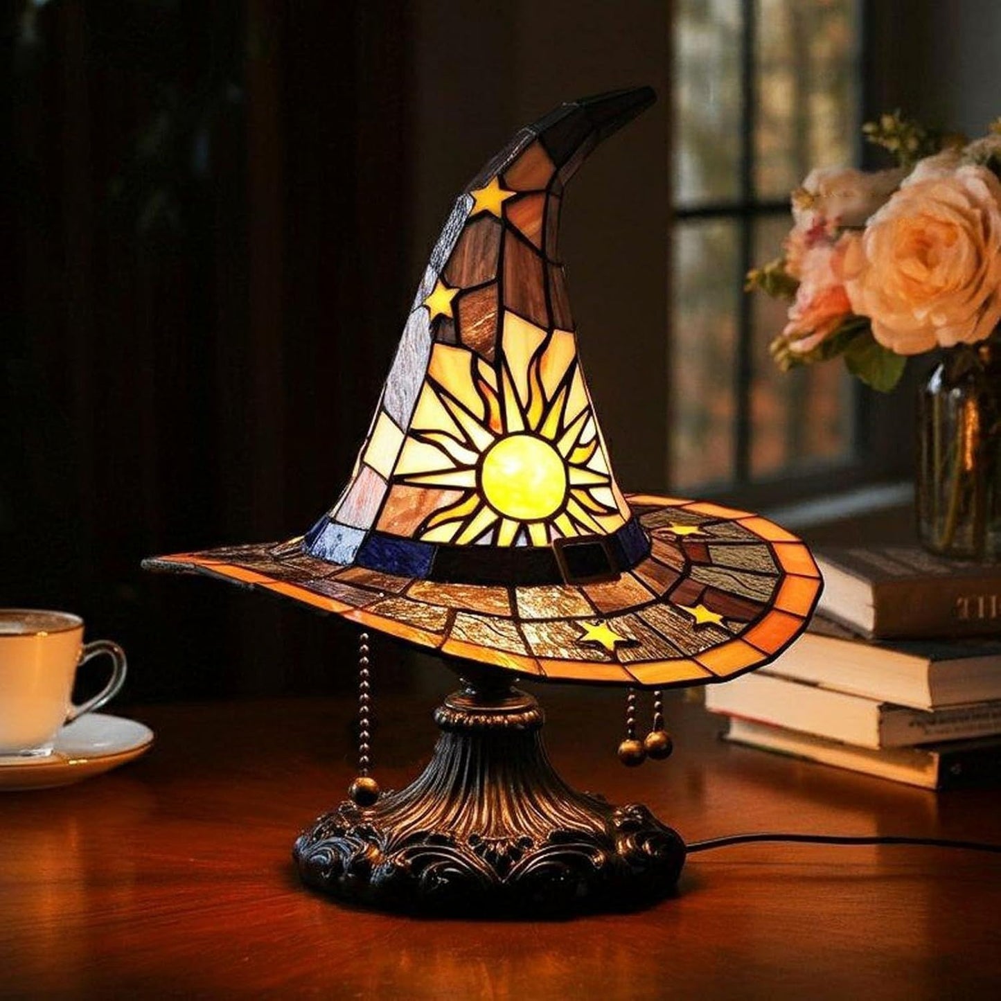 Witch hat lamp ornaments