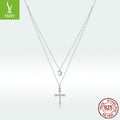 925 silver necklace female