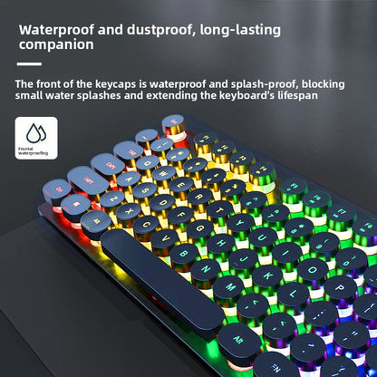 Mechanical Feel Gaming Keyboard and Mouse Set