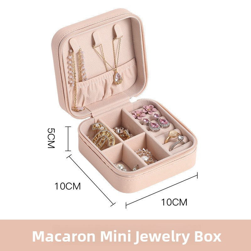 Mini Portable Jewelry Box