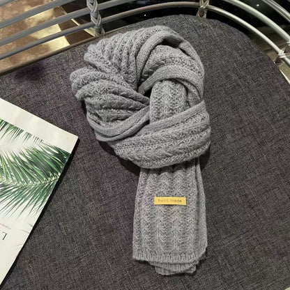 Korean Style Knitted Wool Scarf