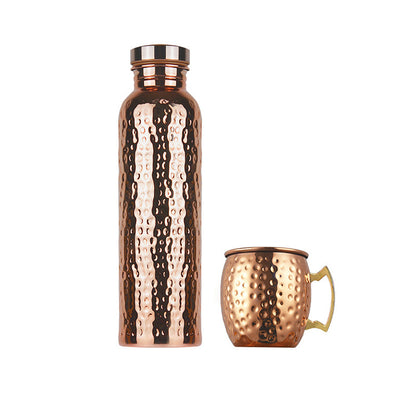 Electroplated Stainless Steel Water Bottle 800ml