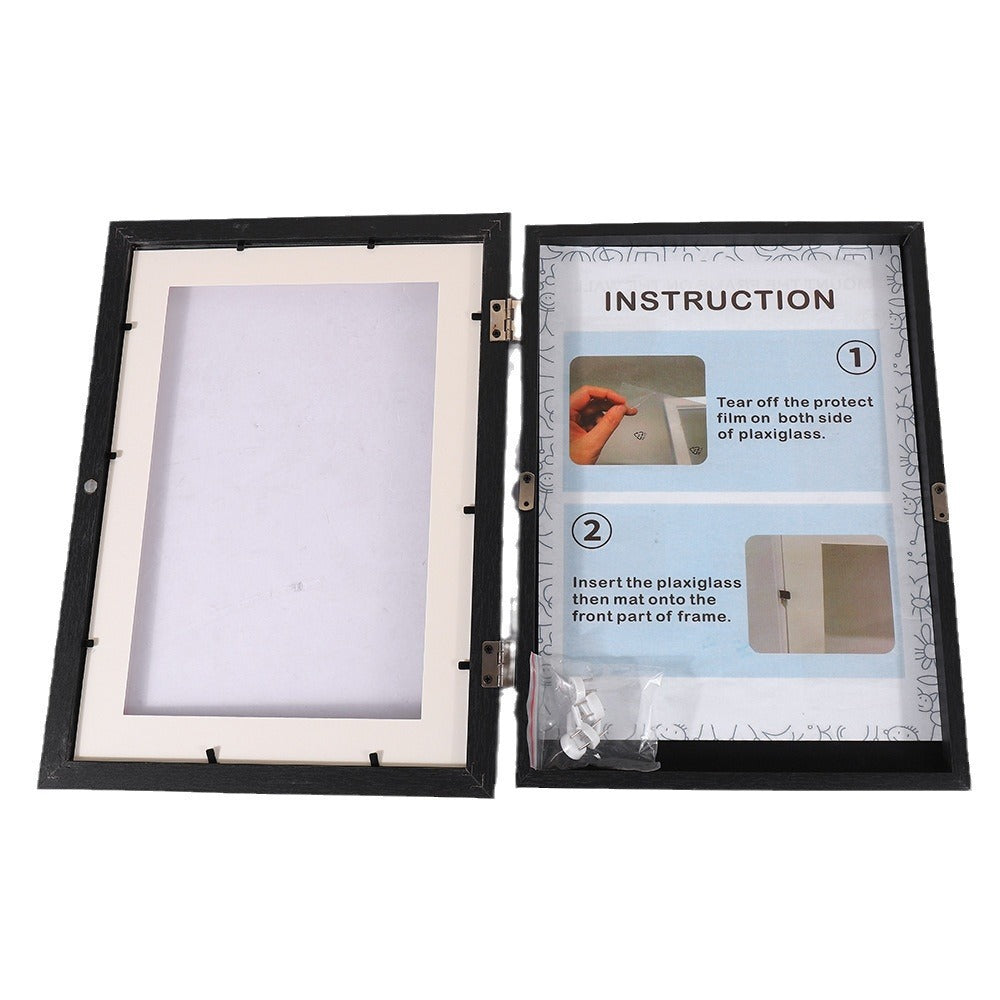 Magnetic Flip Photo Frame for Art Display