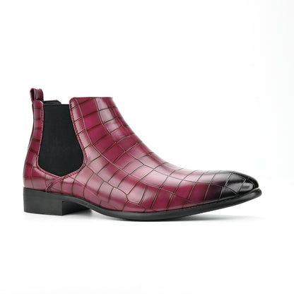 Versatile and stylish men's short boots/ankle boots