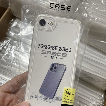 Transparent Space Phone Case for iPhone Series
