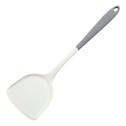 Household Food-Grade Gray-White Two-Color Silicone Spatula and Soup Spoon