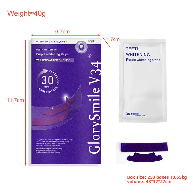 Purple Tooth Paste Tooth Whitenish Paste