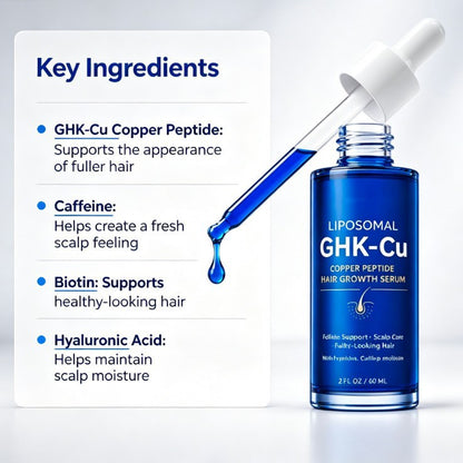 GHK-Cu Peptide Hair Growth Serum