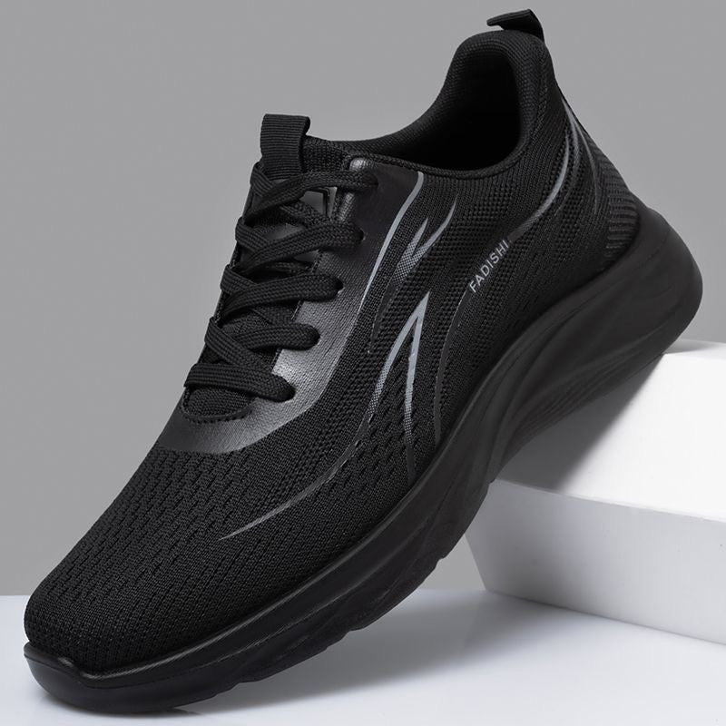 Mens Flyknit Mesh Breathable Casual Sneakers
