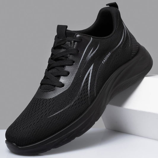 Mens Flyknit Mesh Breathable Casual Sneakers