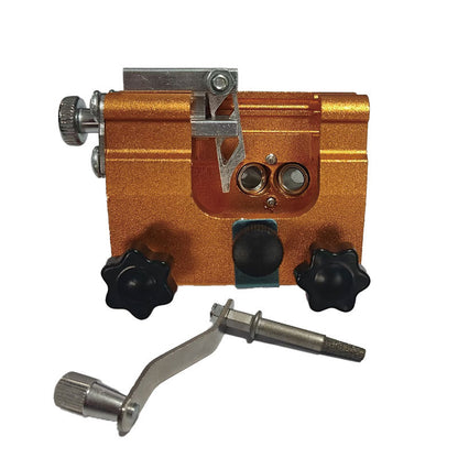 Hand-Cranked Chainsaw Chain Sharpening Tool