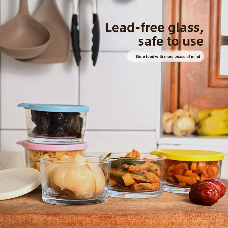 Pickles Fresh-keeping Box with Lid Glass Fresh-keeping Box for Refrigerator