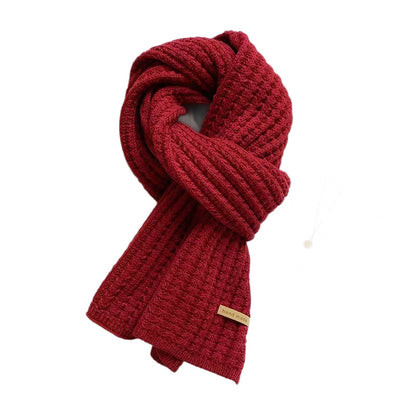 Korean Style Knitted Wool Scarf