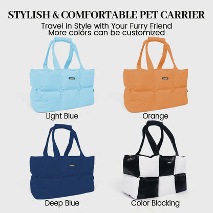 Polyester Pet Carrier Bag with Leash