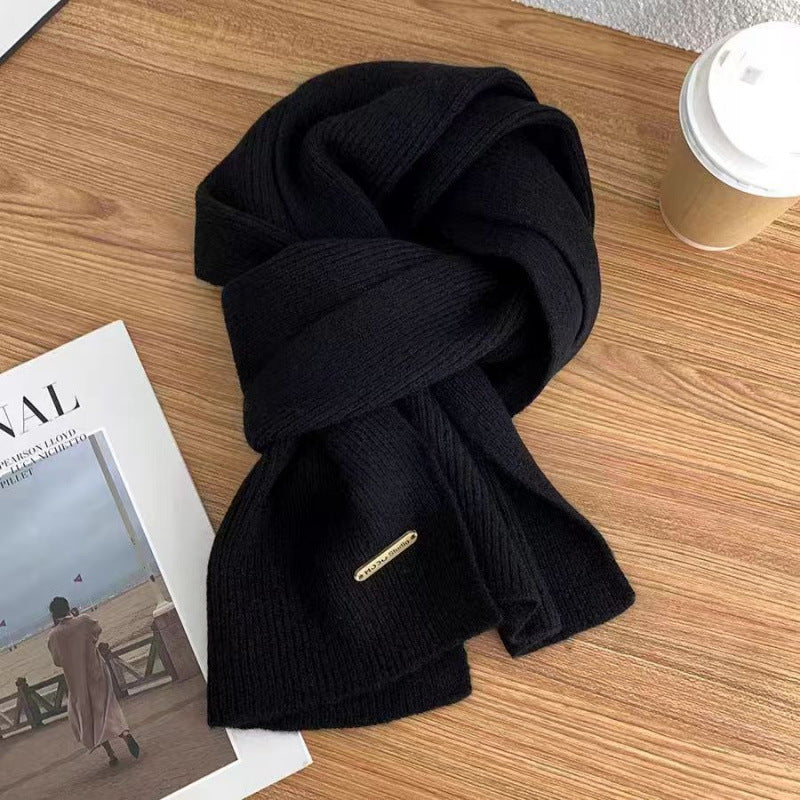 Korean Style Knitted Wool Scarf