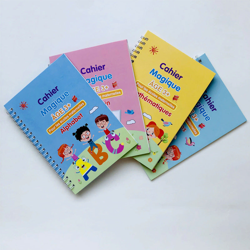 Reusable Magic Groove Calligraphy Practice Books