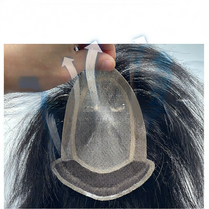 Swiss Network offers a full range of men's wigs with needles