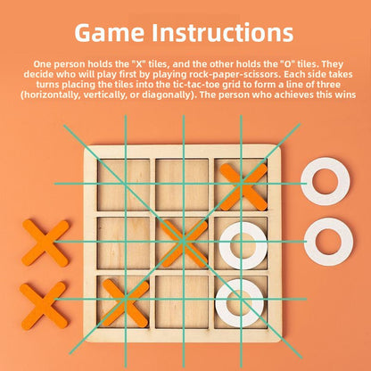 Xo Tic-Tac-Toe Children's Early Education Educational Toys