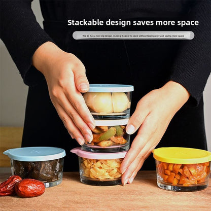 Pickles Fresh-keeping Box with Lid Glass Fresh-keeping Box for Refrigerator
