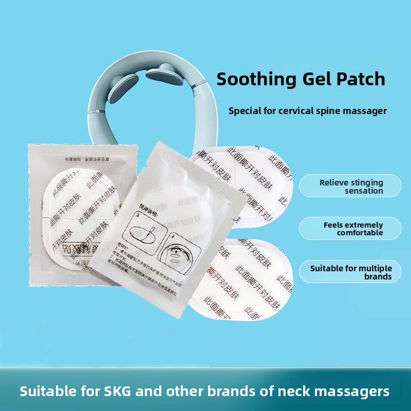 Replacement Hydrogel Electrode Pads for Neck Massager