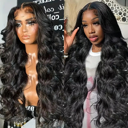 Natural synthetic fiber wig