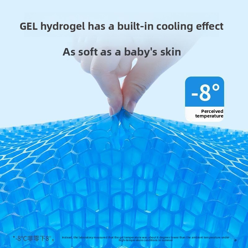 Honeycomb Gel Seat Cushion for Office and Car