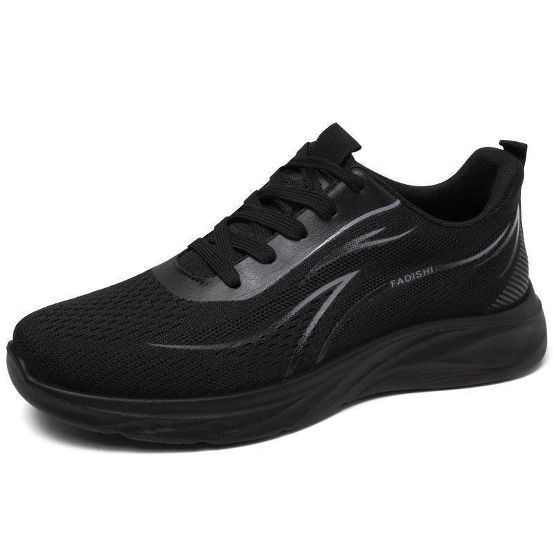 Mens Flyknit Mesh Breathable Casual Sneakers