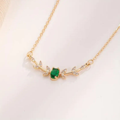 Creative Geometric Spiral Chemical Molecule Necklace