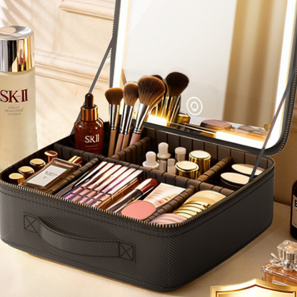 LED makeup bag
