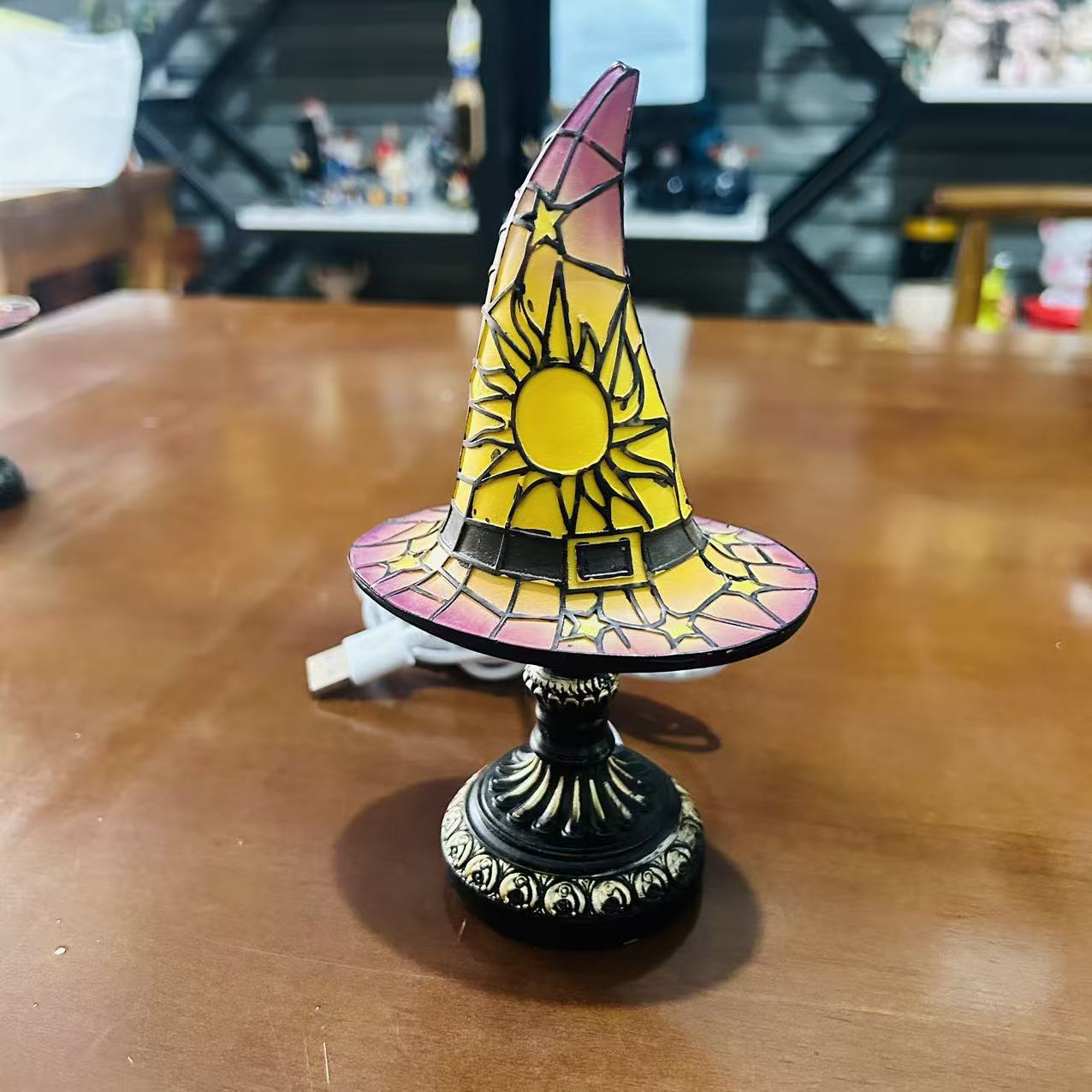Witch hat lamp ornaments