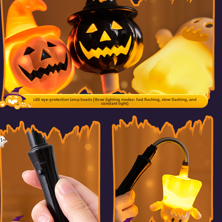 Halloween Pumpkin Light Stick