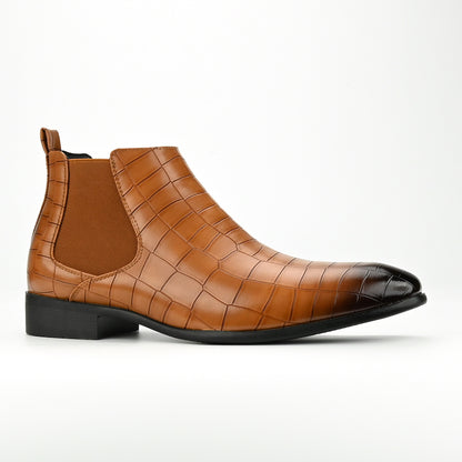 Versatile and stylish men's short boots/ankle boots