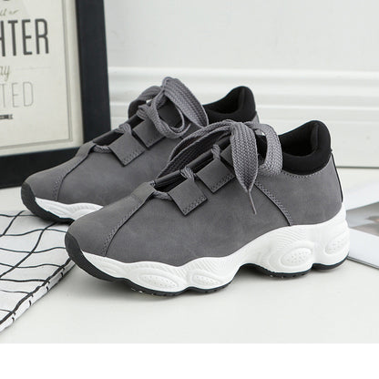 Women Casual Sports Shoes Thick Sole Running Sneakers