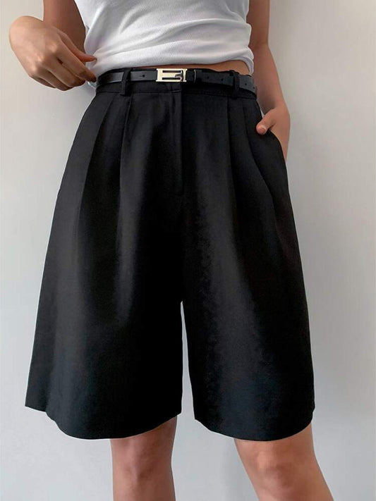 Casual Wide-Leg Shorts