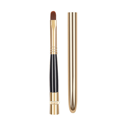 Portable makeup brush
