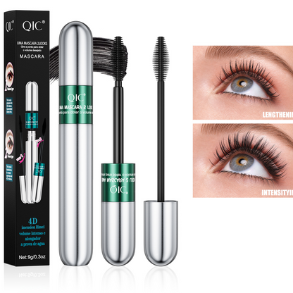 Waterproof long thick curly non-blooming mascara