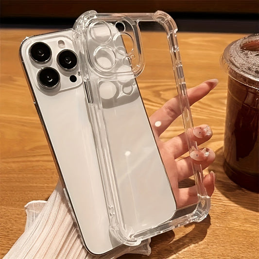 Silicone Anti-Fall Phone Case with Airbag Corners
