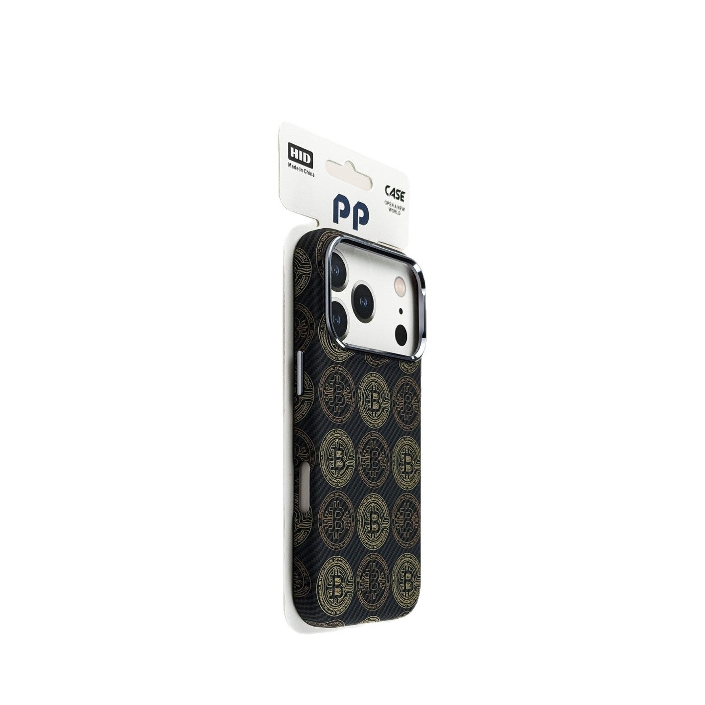 Magnetic Bitcoin Design Phone Case