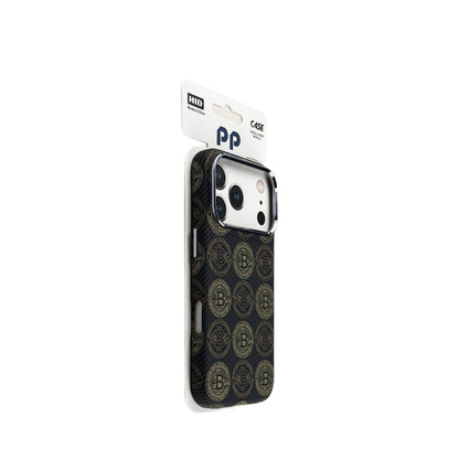 Magnetic Bitcoin Design Phone Case