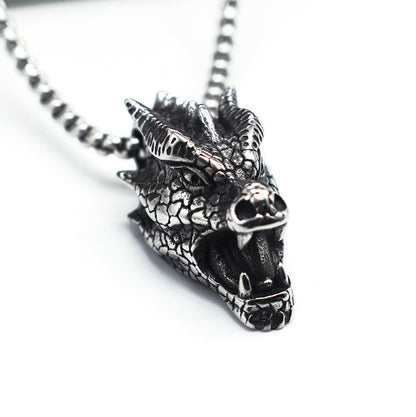 Hip Hop Titanium Steel Necklace Pendant