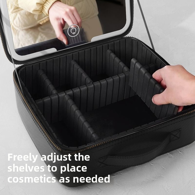 LED makeup bag