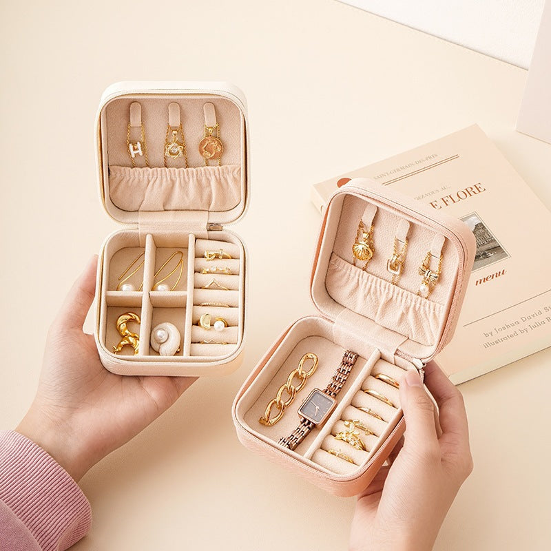Mini Portable Jewelry Box