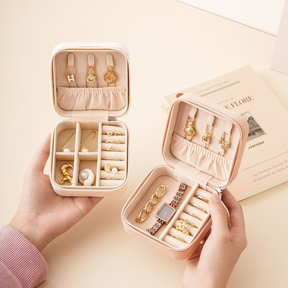 Mini Portable Jewelry Box