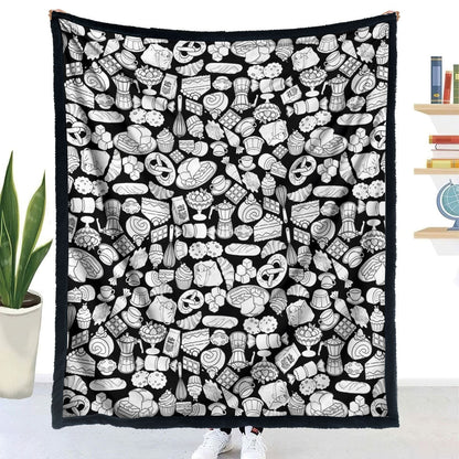 Handmade colored brush coloring mat