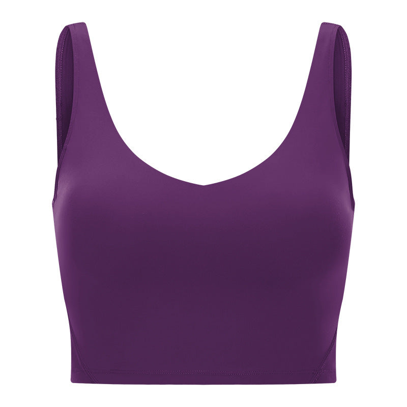 Women's shock-absorbing U-shaped back-support yoga underwear