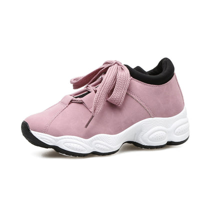 Women Casual Sports Shoes Thick Sole Running Sneakers