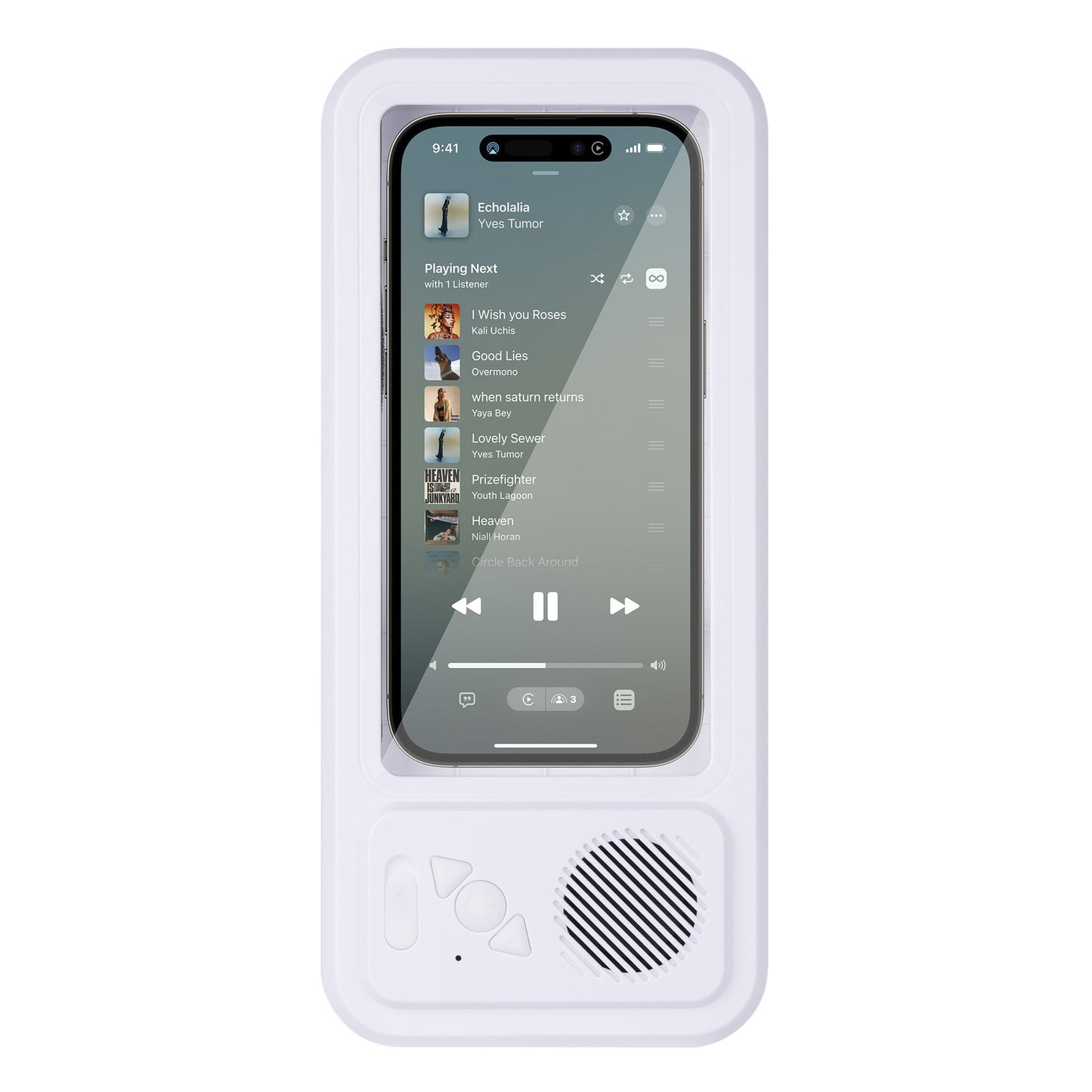 Bathroom waterproof mobile phone case