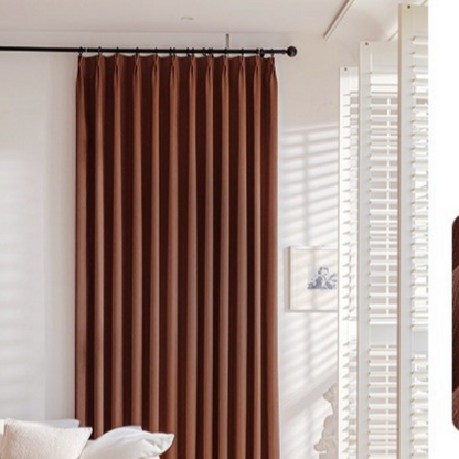 Double Sided Blackout Chenille Curtains